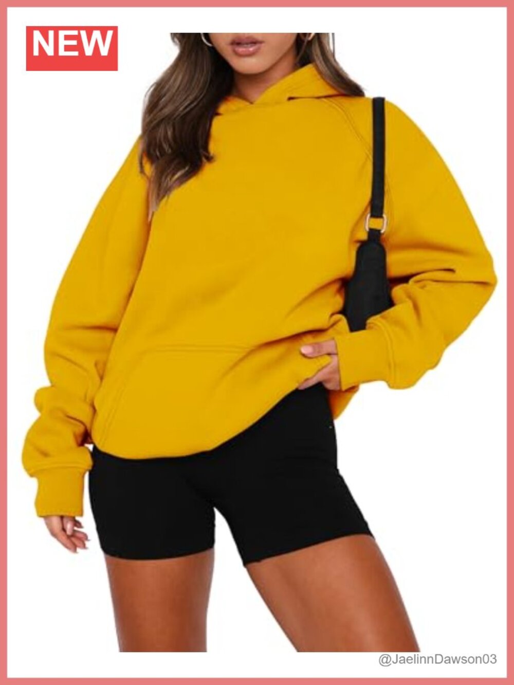 Women's Pullover Hoodie Long Sleeve Kangaroo Pocket Fleece Sweatshirt